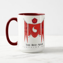 TarValon.Net Red Banner Regalia Tasse