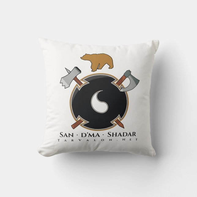 TarValon.Net SDS Schild Wappen Pillow Kissen (Vorderseite)