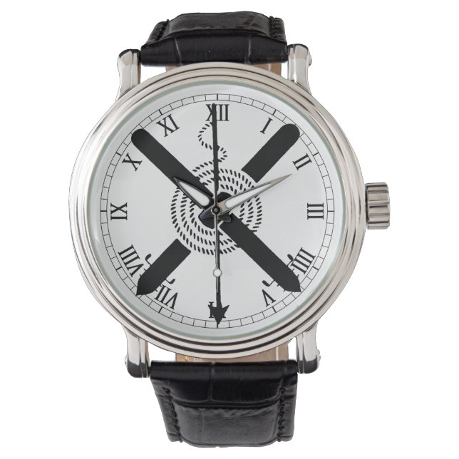 TAS Apue-Uhr Armbanduhr (Vorderseite)