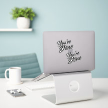 T'as Fini les autocollants de diecut