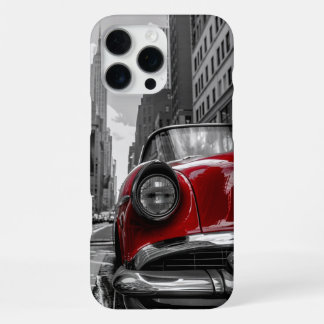 Tasarım Kırmızı Araç iPhone 16 Pro Max Hülle