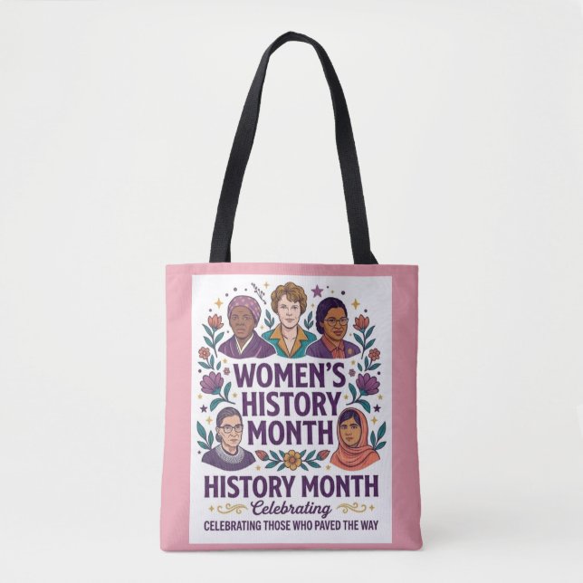 Tasche als Tribut an den Monat der Frauengeschicht (Vorderseite)