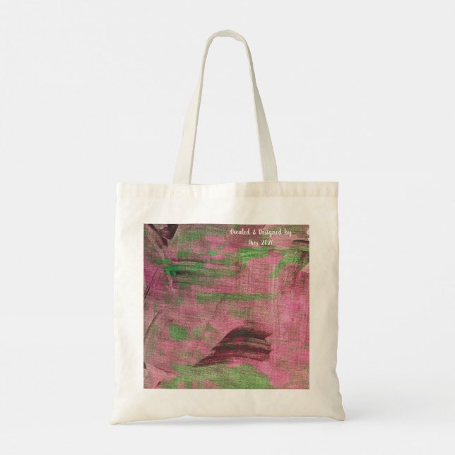 Tasche aus Stoff (Rückseite)
