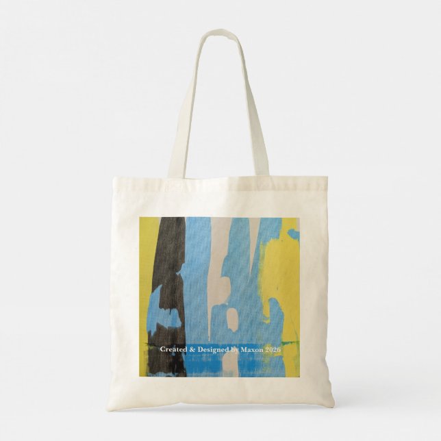 Tasche aus Stoff (Rückseite)