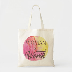 Tasche aus Wasserfarbe für eine Frau von Wert