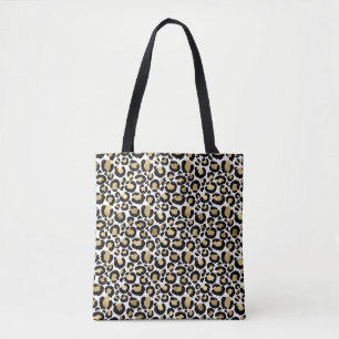 Tasche aus weißem Leopard