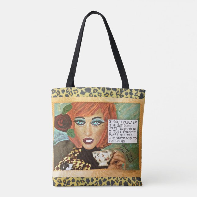 TASCHE BAG= WEISS ICH NICHT, WENN ich EINIGE FREIE (Rückseite)