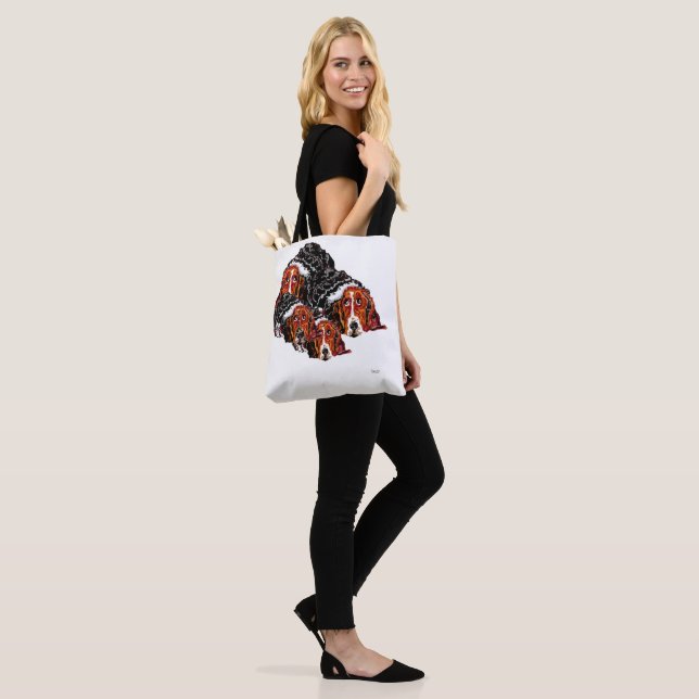 Tasche: Basset Hound Tasche (Am Model)