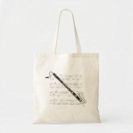 Tasche - Bassklarinette- und Blattmusik