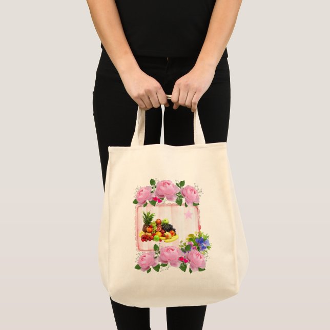 Tasche Blumen Frucht (Vorderseite (Produkt))