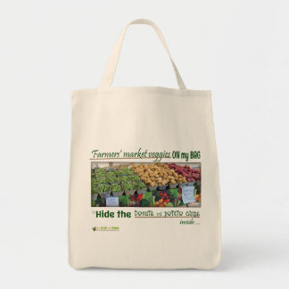 Tasche der Bauern des Markt-(Kram-Nahrung)