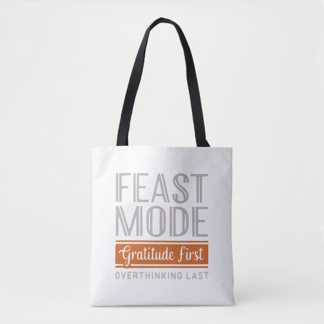 Tasche der Dankbarkeit im Feestmodus - individuell (Vorderseite)