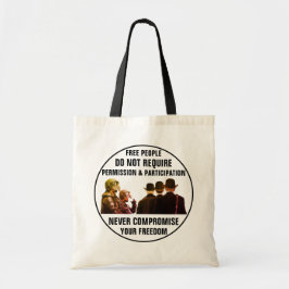 Tasche der Erlaubnis und Teilnahme