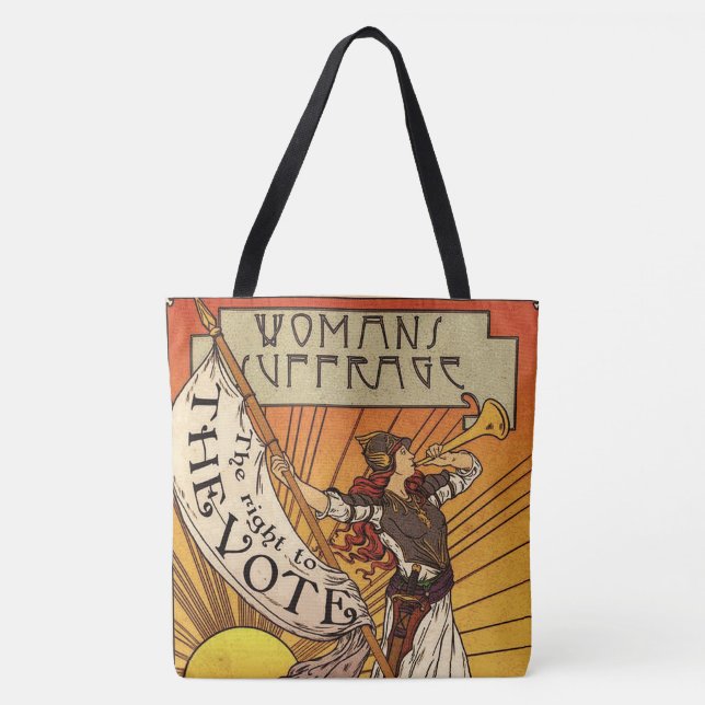 Tasche der Frauen im Wahlrecht (Vorderseite)