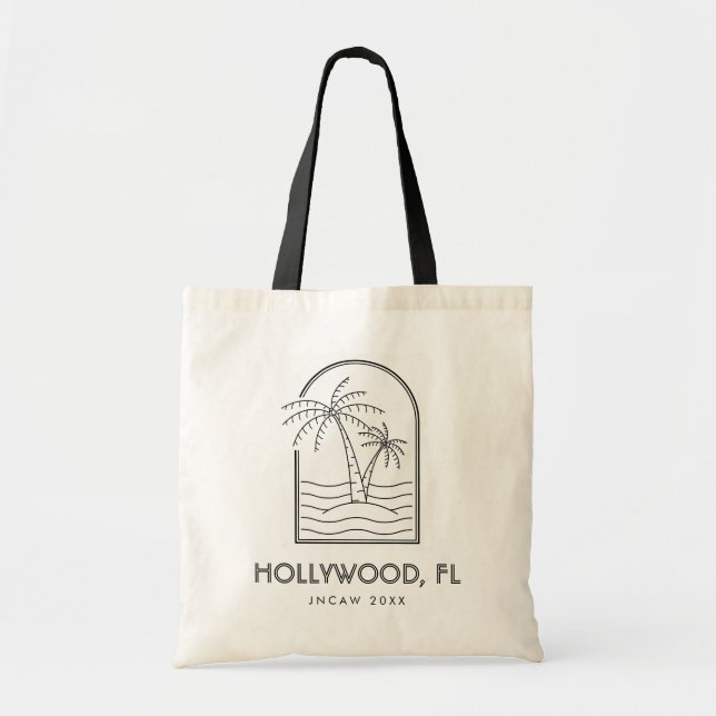 Tasche der Hollywood Florida Messe Tag Conference (Vorne)