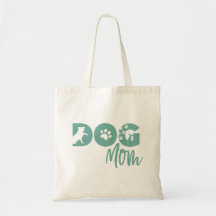 Tasche der Mama von Hunden - Aquamarin