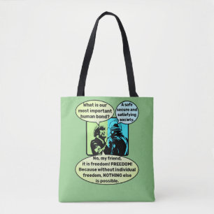 Tasche der menschlichen Bindung