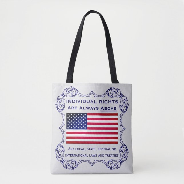 Tasche der Rechte des Einzelnen (grau) (Vorderseite)