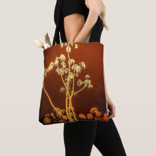 Tasche der tropischen Silhouette