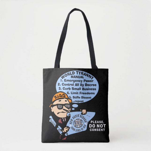 Tasche der Tyrannei (schwarz) (Vorderseite)