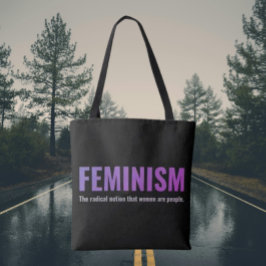 Tasche des Feminismus - Mit Überzeugung