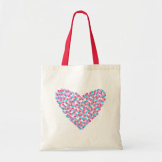 Tasche des klassischen Herzens der Quadrate