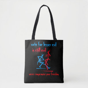 Tasche des Kleineren Bösen (schwarz)