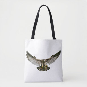 tasche des Tuchs Falke fliegt