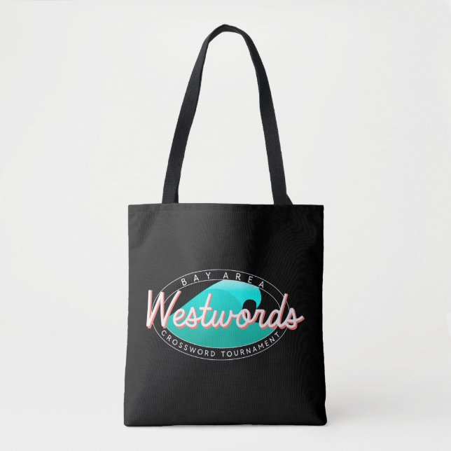 Tasche des Westwords Reverse-Logos (dunkler Hinter (Vorderseite)
