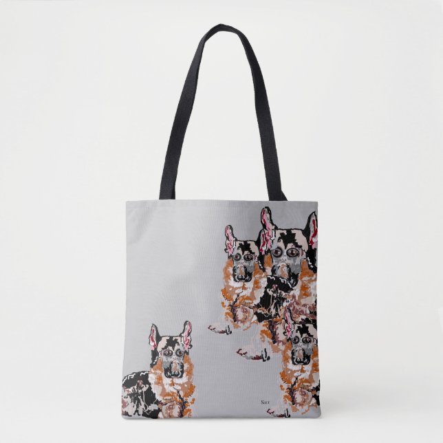 Tasche: Deutscher Schäferhund Tasche (Vorderseite)