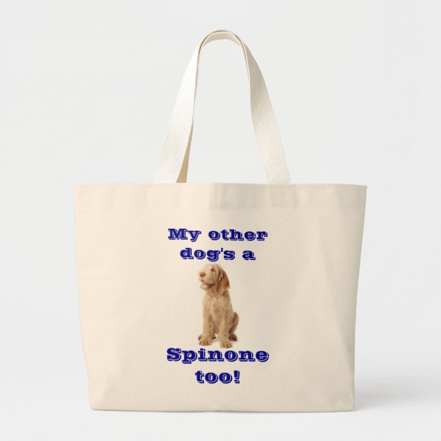 Tasche - 'ein Spinone mein anderer Hundes auch! ' (Vorne)