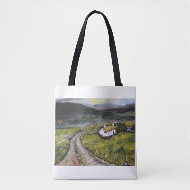 Tasche, Einkaufstasche, Irland, Bag Tasche (Vorderseite)