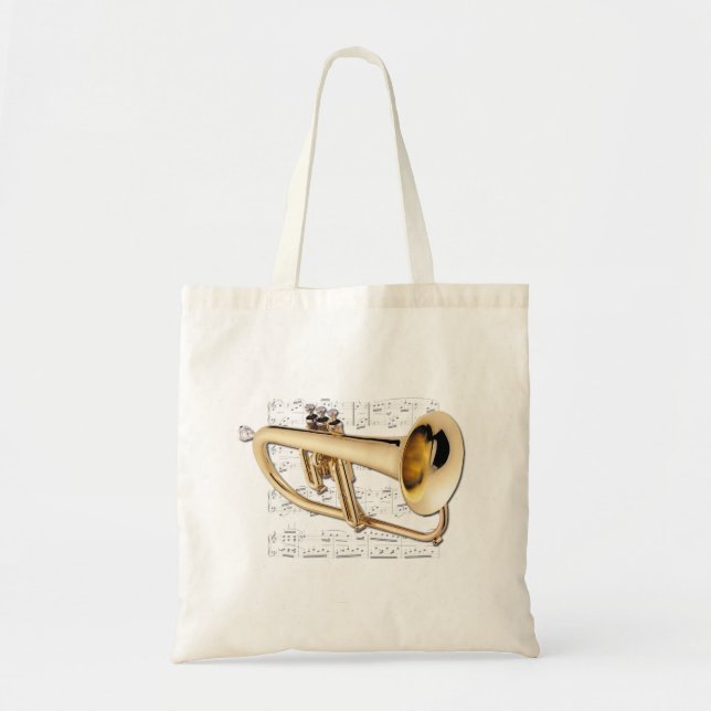 Tasche - Flugelhorn und Blattmusik (Vorne)