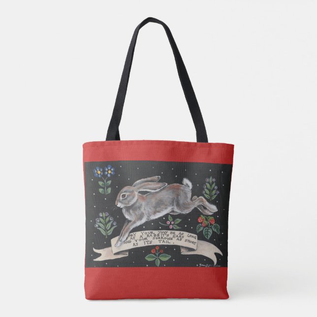 Tasche-Freundschafts-Hochzeit mit Inspiration Tasche (Rückseite)