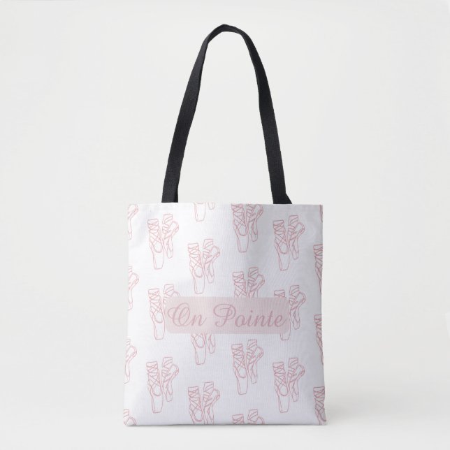 Tasche für Ballettschuhe auf Spitze (Vorderseite)