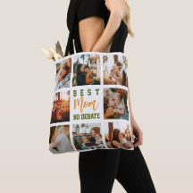 Tasche für die beste Mama, süße trendige Collage,