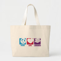 Tasche für die Liebe der Bibliotheken