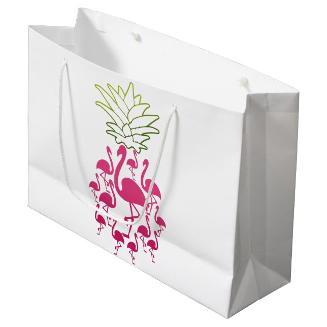 Tasche für Handwerksgeschenke für Boutiquen, klein Große Geschenktüte (Vorderseite Schrägansicht)