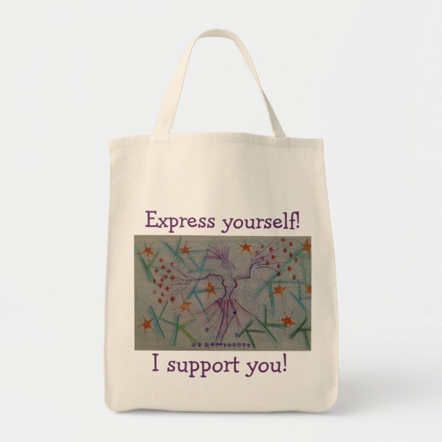 Tasche für jedermann, das Kunst und Ausdruck (Vorne)