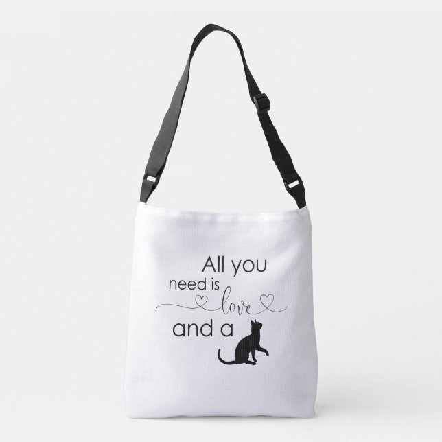 Tasche für Katzenliebhaber (Rückseite)