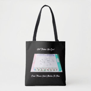 Tasche für Mahjong-Liebhaber mit Hitzewallungen