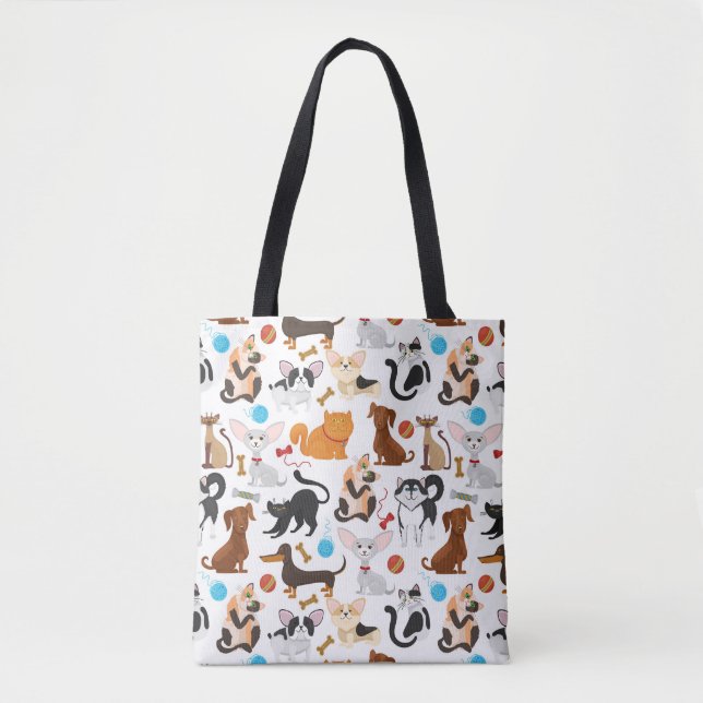 Tasche für niedliche Katzen und Hunde (Vorderseite)