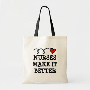 Tasche für Pflegekräfte mit der Aufschrift Nurses