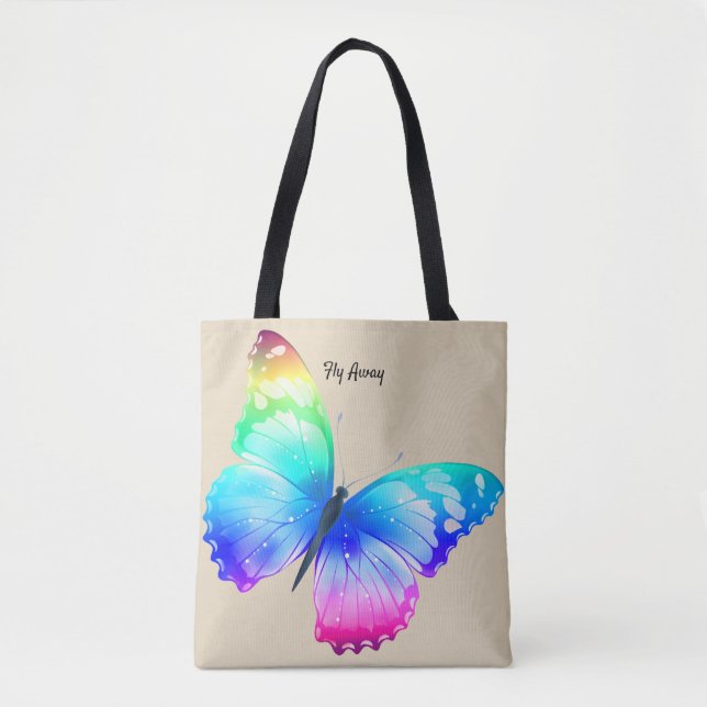Tasche für Schmetterlingsbekleidung Markttasche -  (Vorderseite)