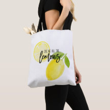 Tasche Gib mir alle Zitronen