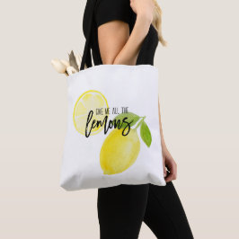 Tasche Gib mir alle Zitronen