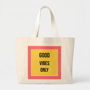 Tasche 'Good Vibes Only' — 90er Retro Maximalist