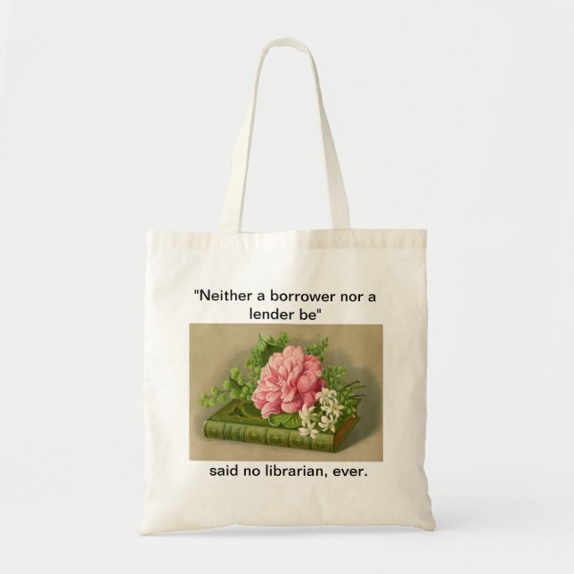 Tasche - Hamlets Bibliothekar (Vorne)