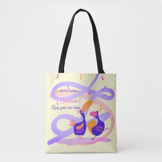 Tasche 'Home Celebration Birds' (Vorderseite)
