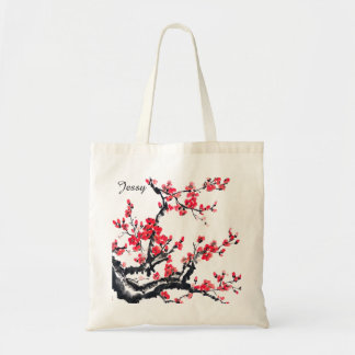 Tasche im chinesischen Stil mit Gemälden aus Pflau
